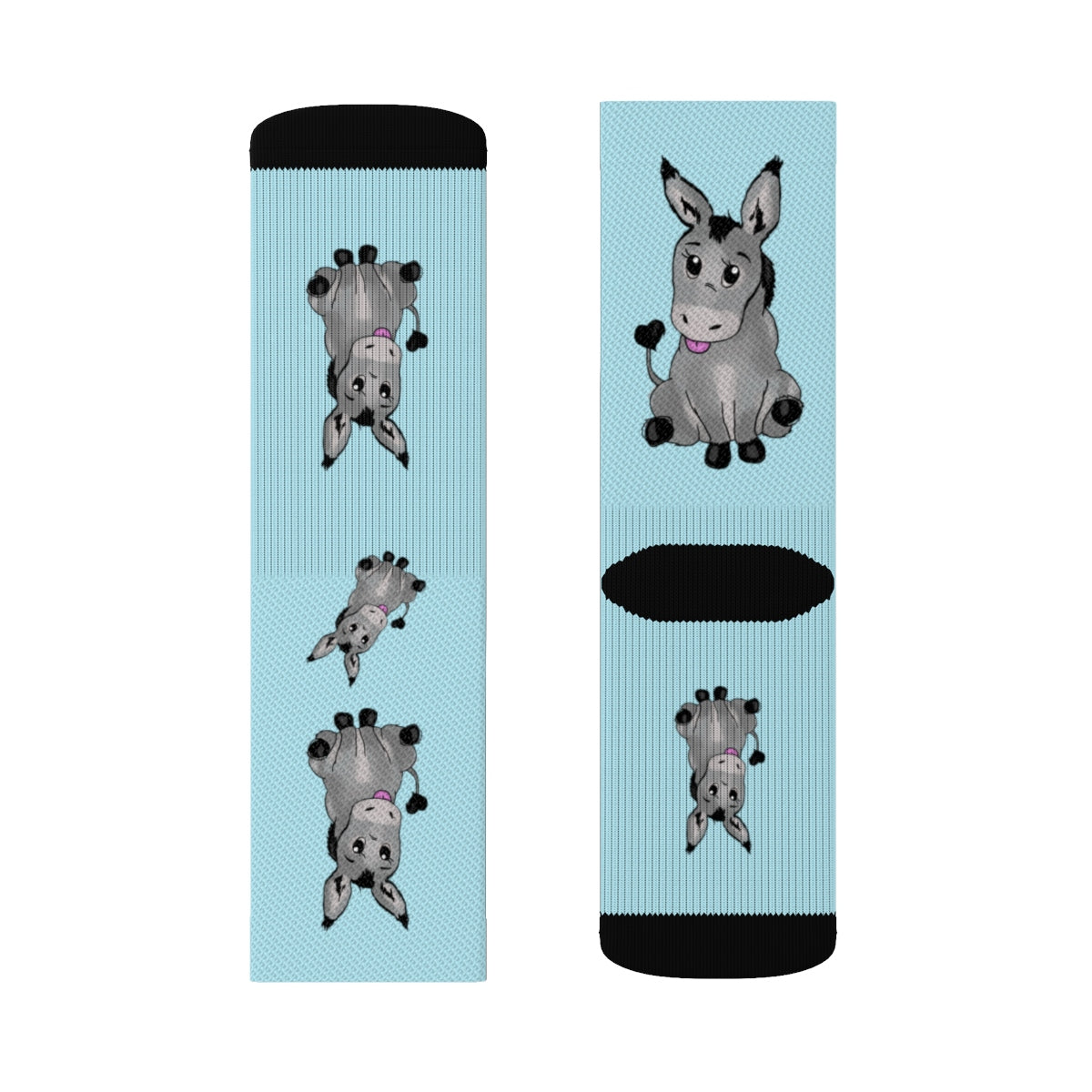 Donkey Socks - Light Blue