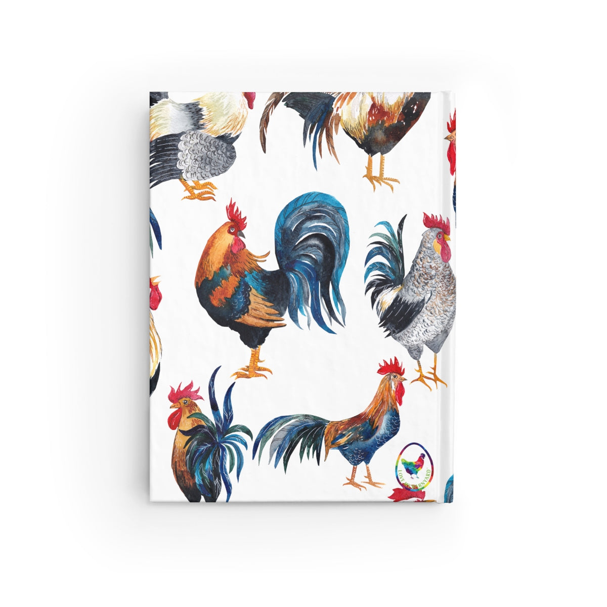 Rooster Hardbound Journal w Blank Pages
