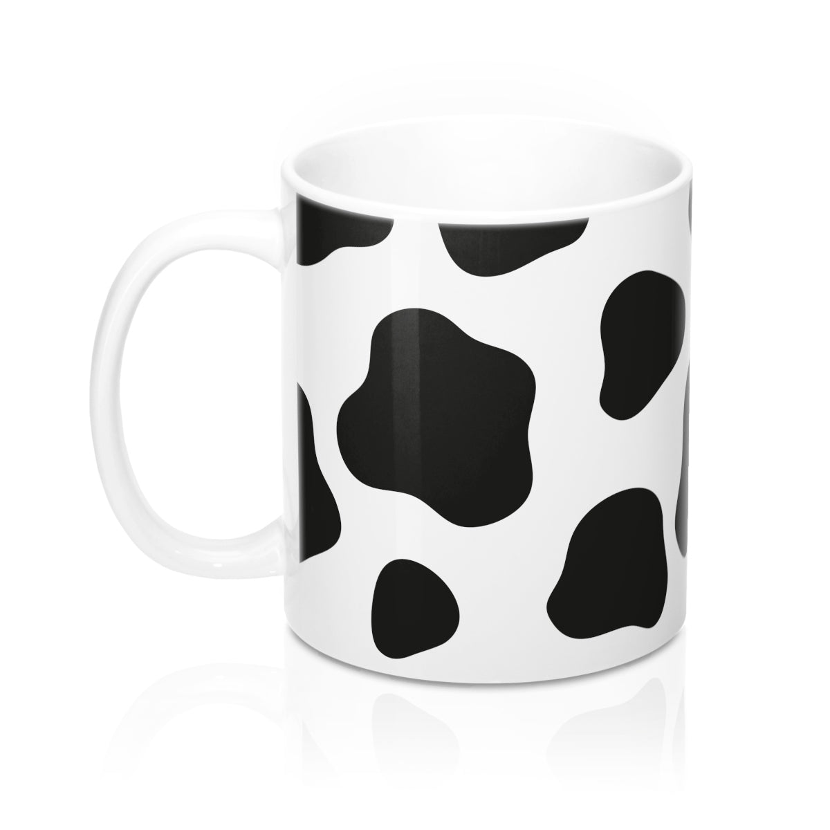 Cow Spots Glossy White Mug