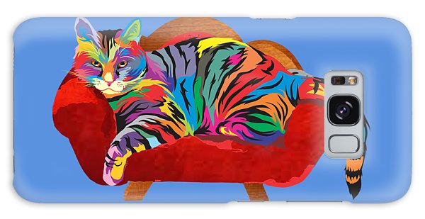 Painted Cool Cat Phone Cases - Tough or Slim