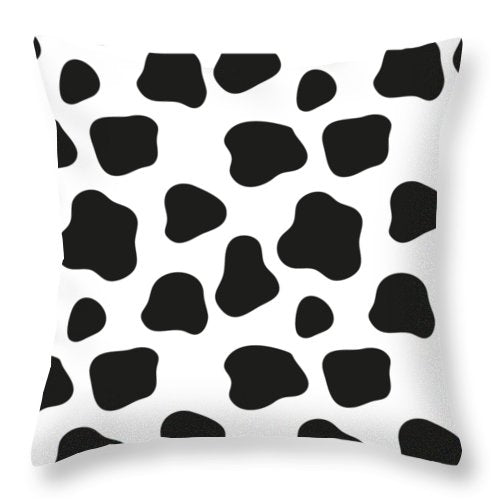 Cow Spots Throw Pillow Love My Barnyard