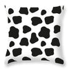 Cow Spots Throw Pillow