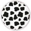 Cow Spots - Round Beach Towel