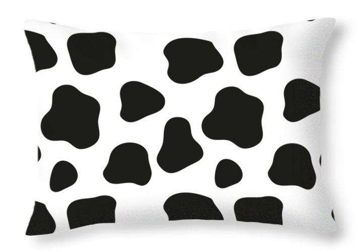 Cow Spots Throw Pillow