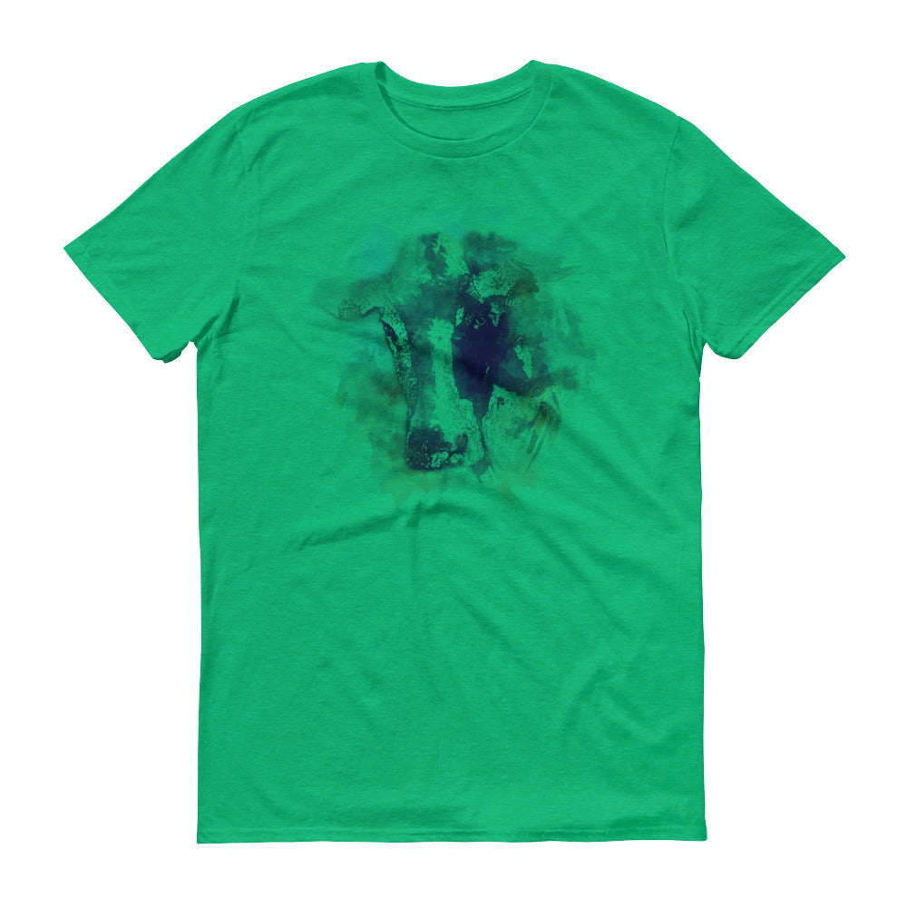 Watercolor Holstein Cow Men's Short-Sleeve T-Shirt