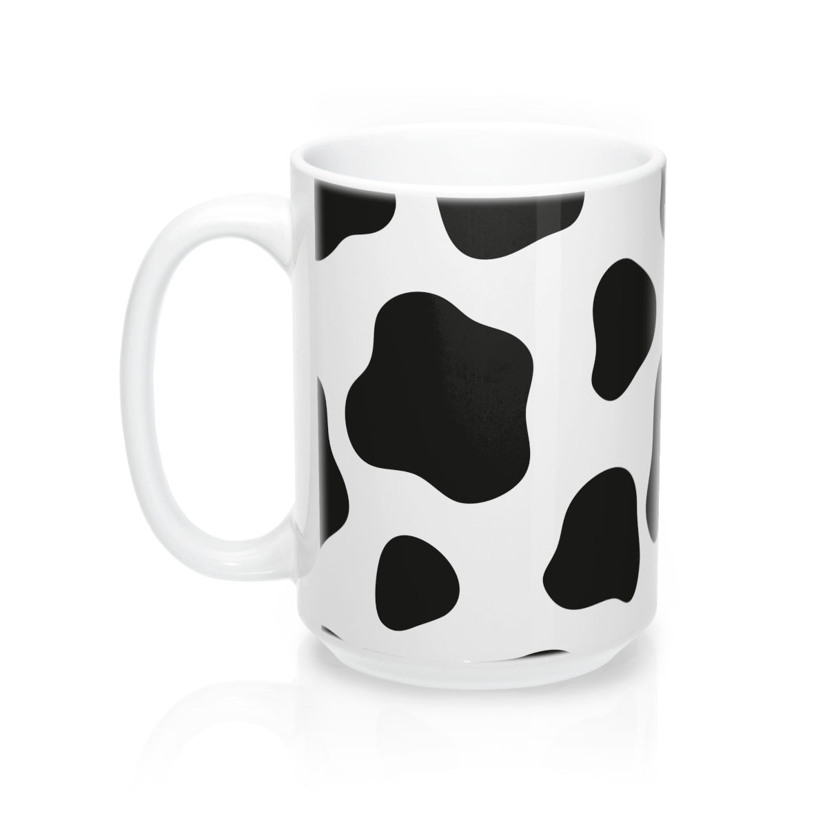 Cow Spots Glossy White Mug