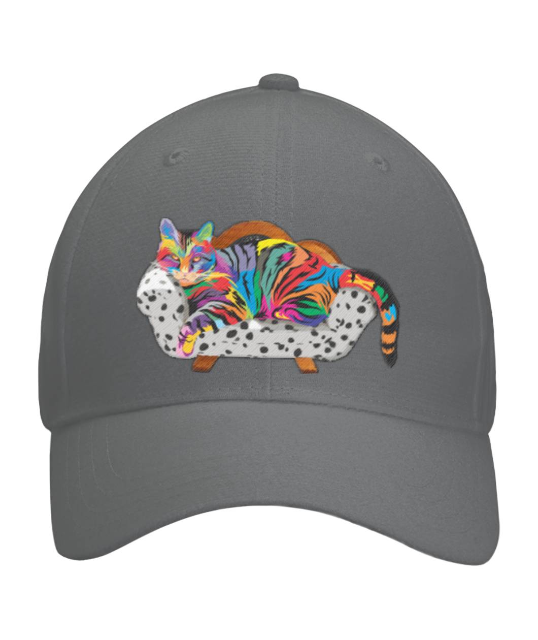 Cool Cat Dalmatian Sofa Bill Cap