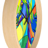 Stained Glass Horse Painting Wall clock