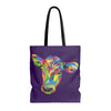 Painted Cow Tote Bag