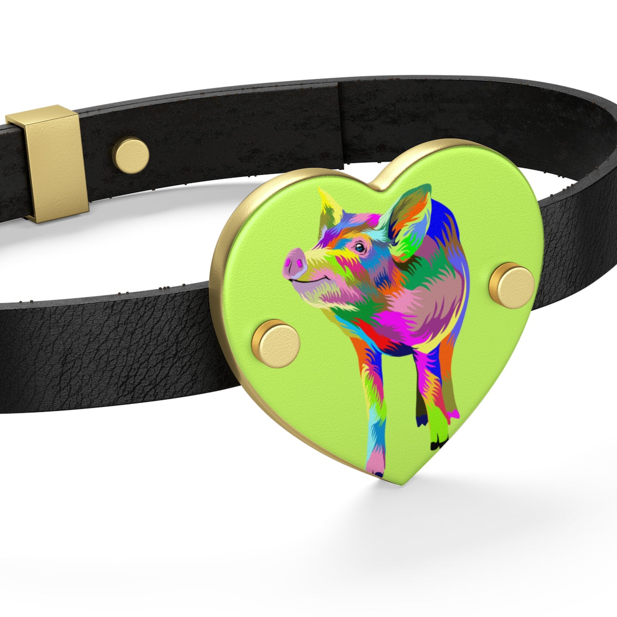 Painted Pig Bracelet