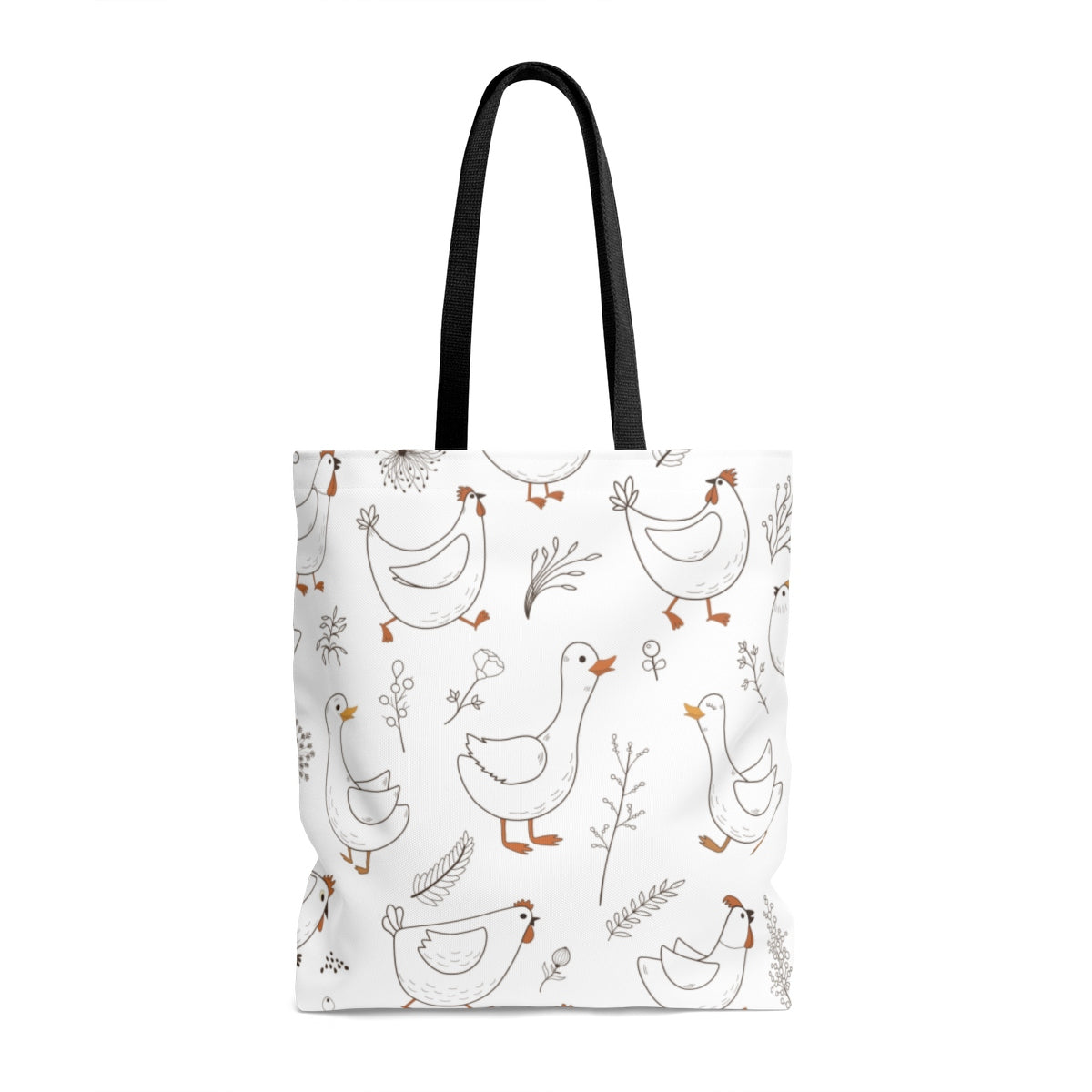 Ducks & Chickens Tote Bag