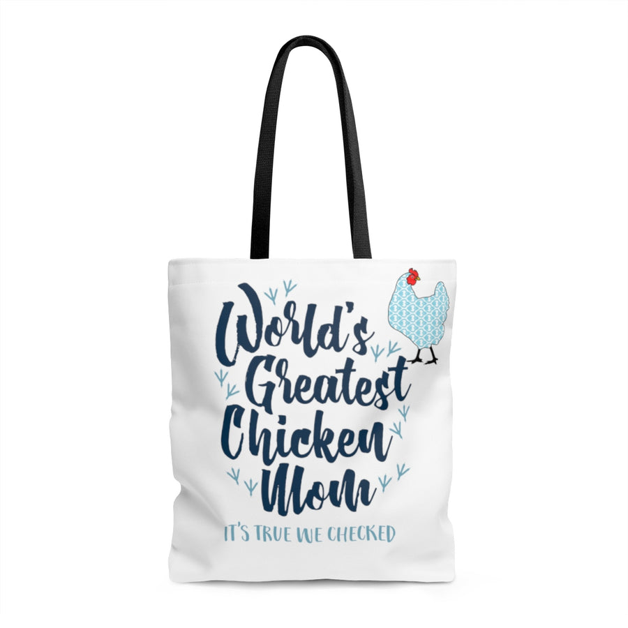 World's Greatest Chicken Mom Tote Bag