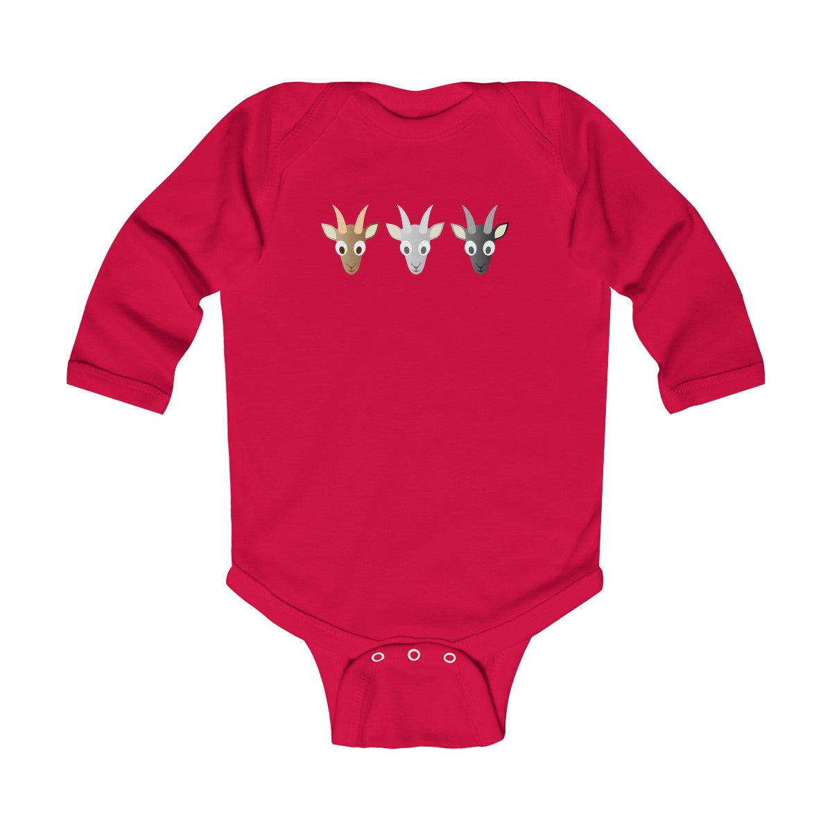 Goats Goats Goats! Long Sleeve Onesie