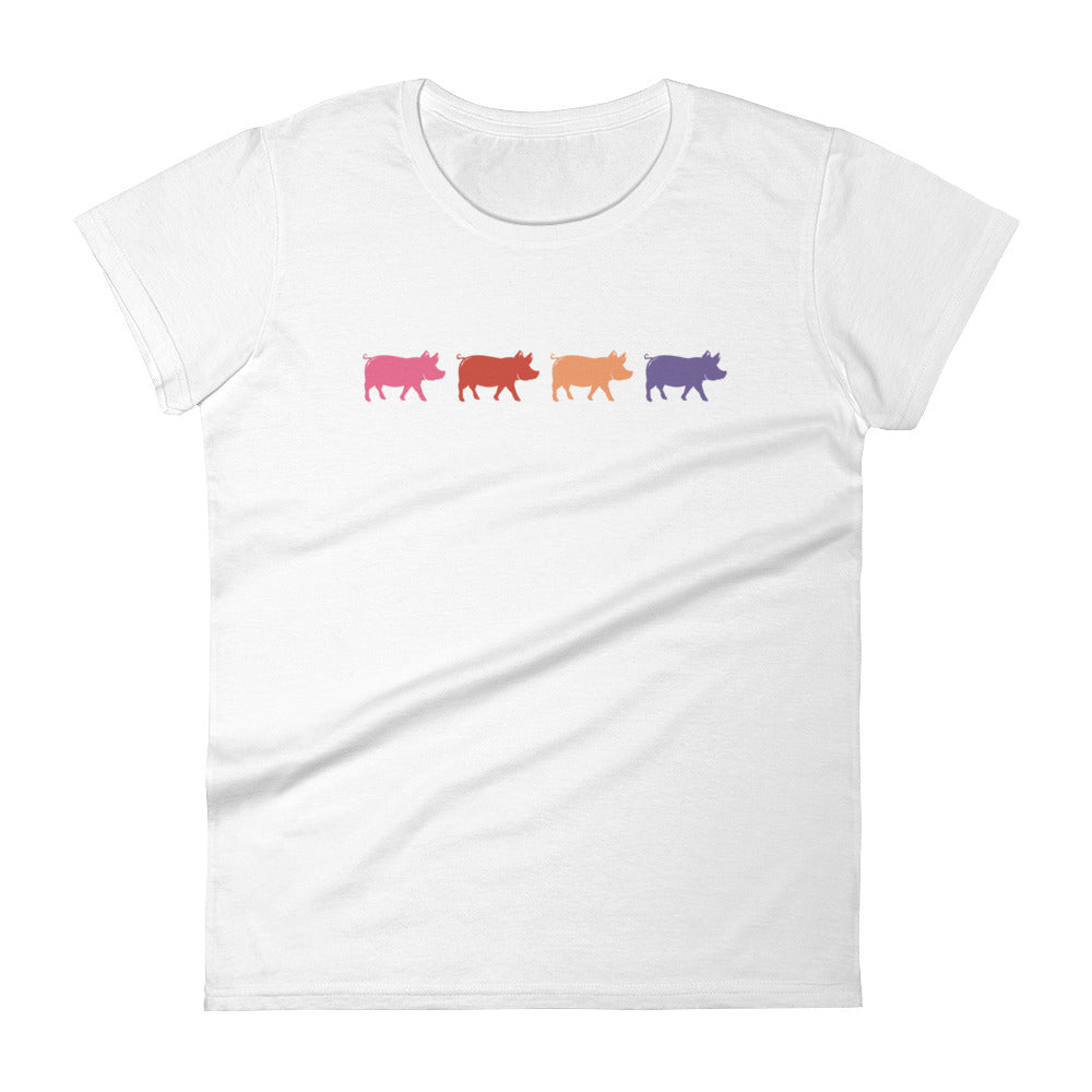 Pig Silhouette Women's T-shirt