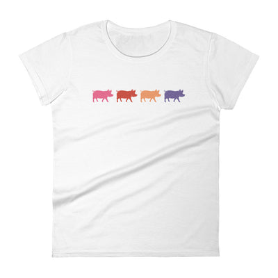Pig Silhouette Women's T-shirt