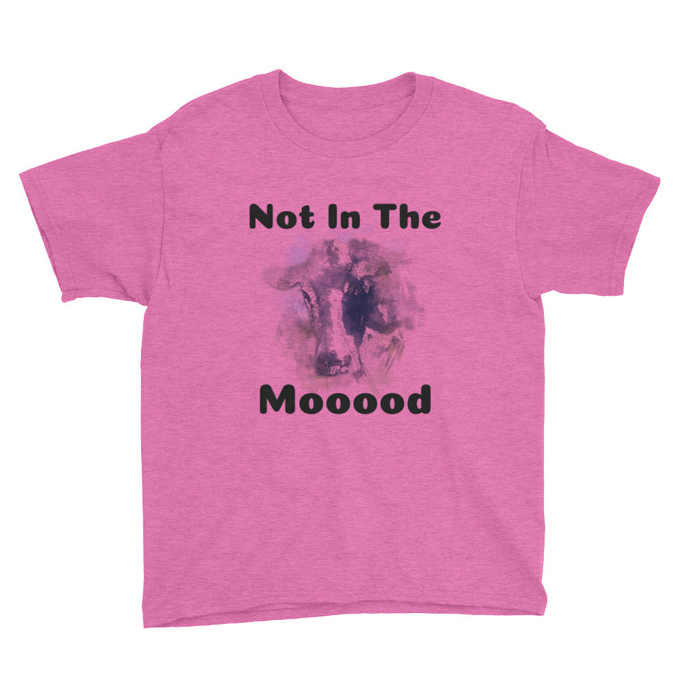 Not in The Mooood Kids' Soft Cotton Tee