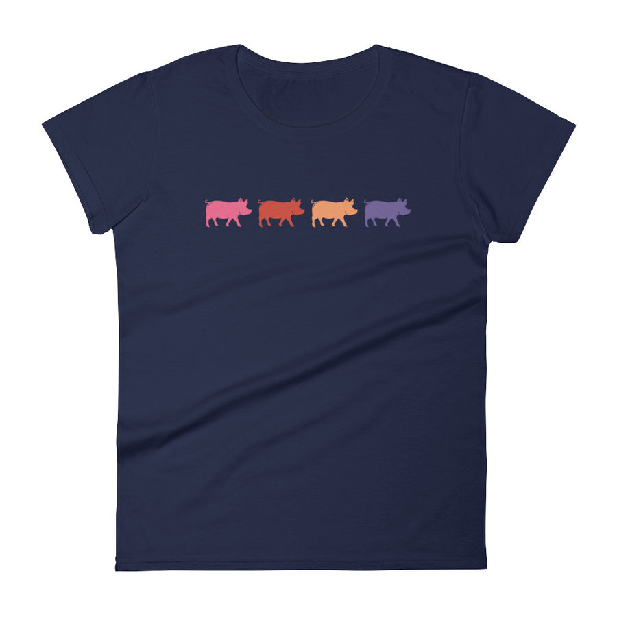 Pig Silhouette Women's T-shirt