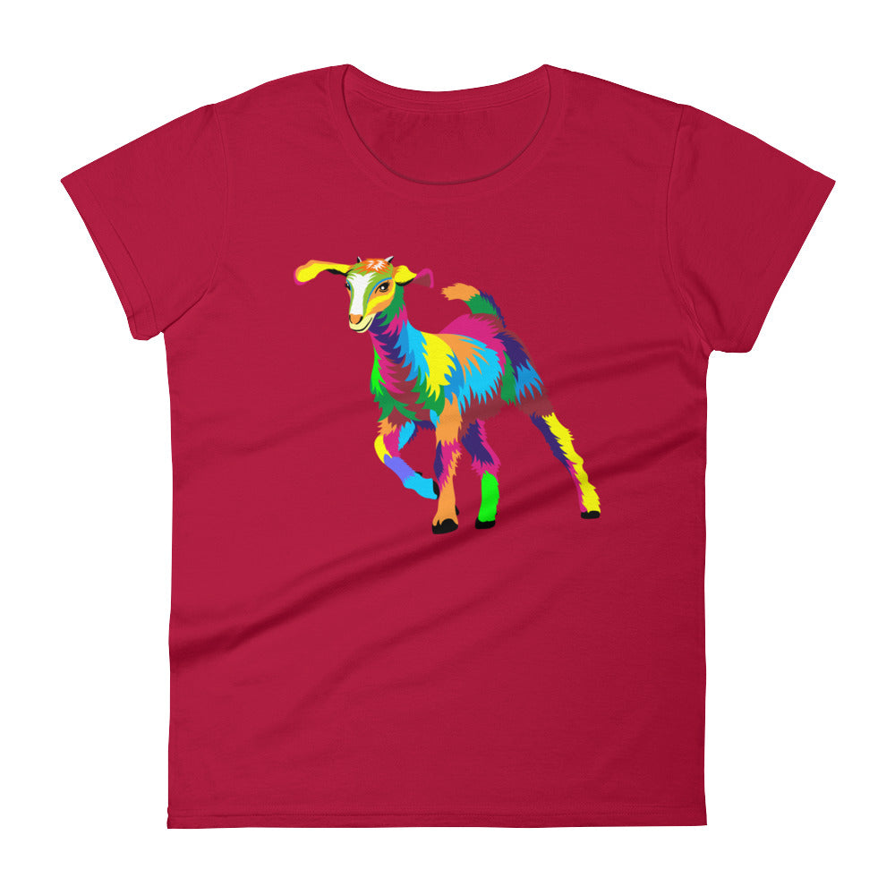 Painted Goat Women's T-shirt