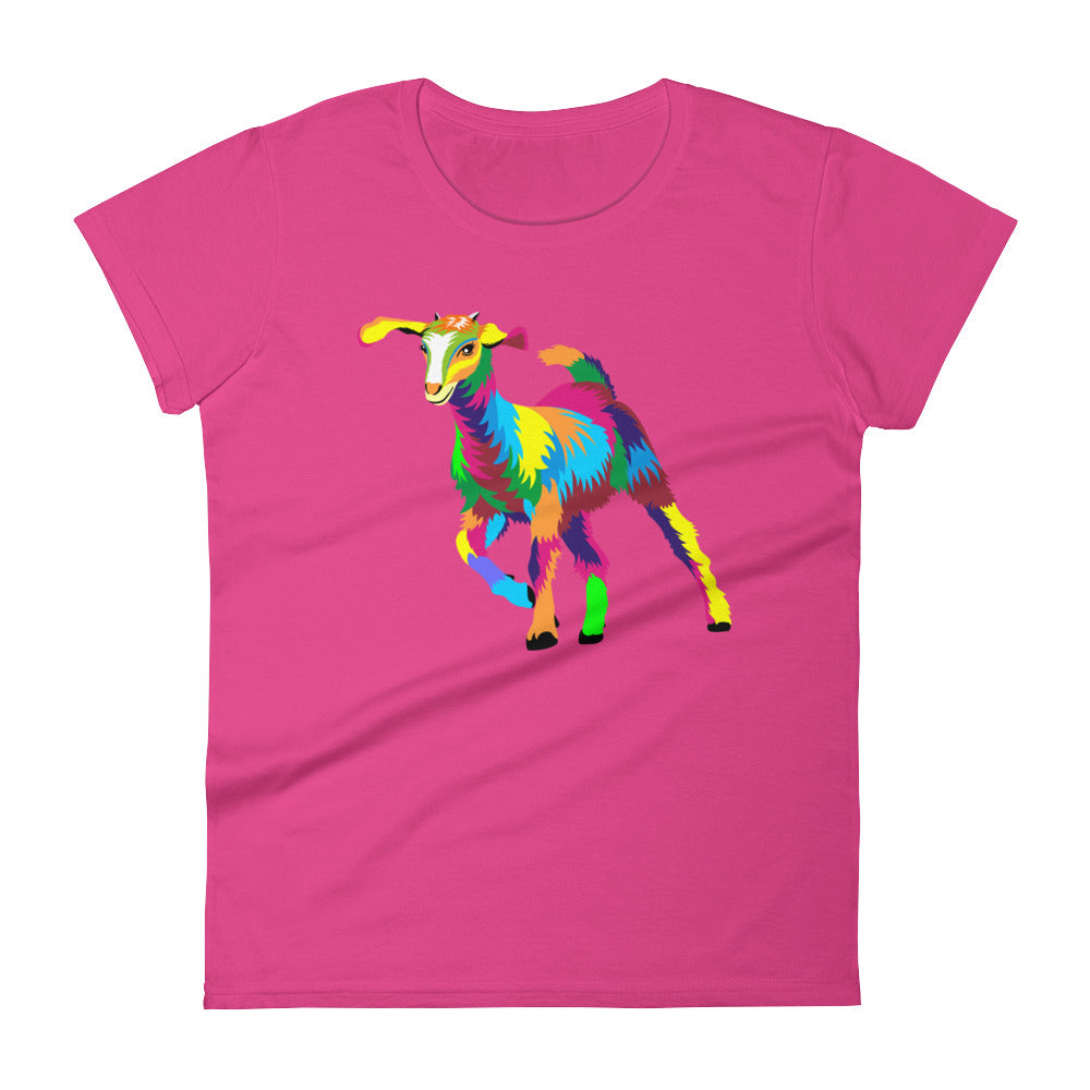 Painted Goat Women's T-shirt