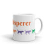 Dog Whisperer Glossy White Coffee Mug