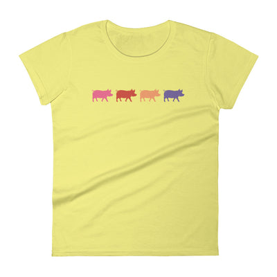 Pig Silhouette Women's T-shirt