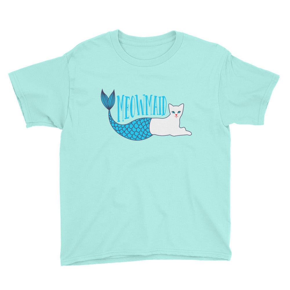 Meowmaid Kids' Soft Cotton Tee