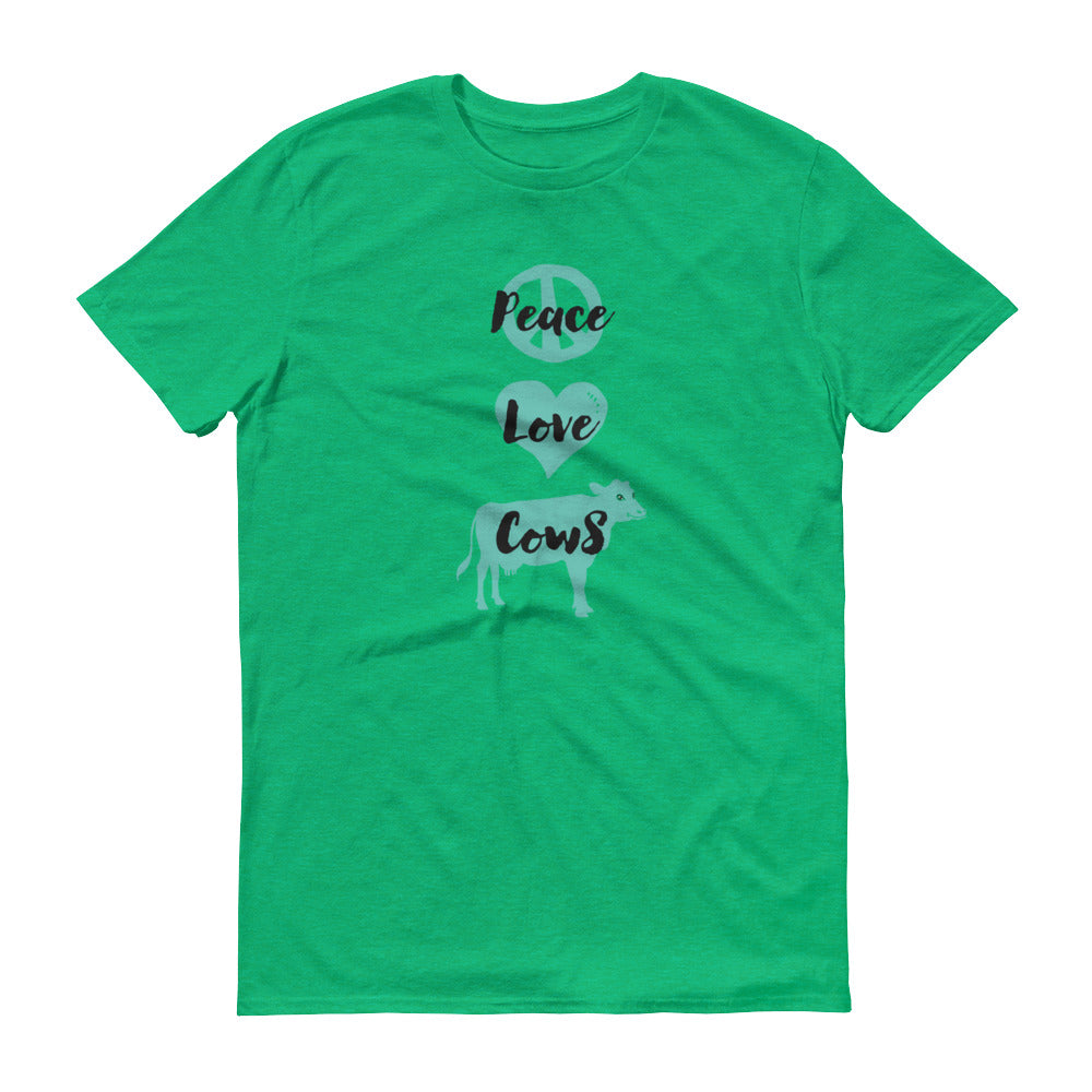 Peace Love Cows Men's T-Shirt