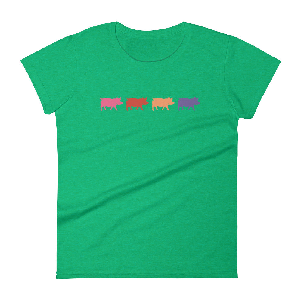 Pig Silhouette Women's T-shirt