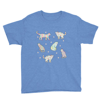 Gingham Cats Kids' Soft Cotton Tee