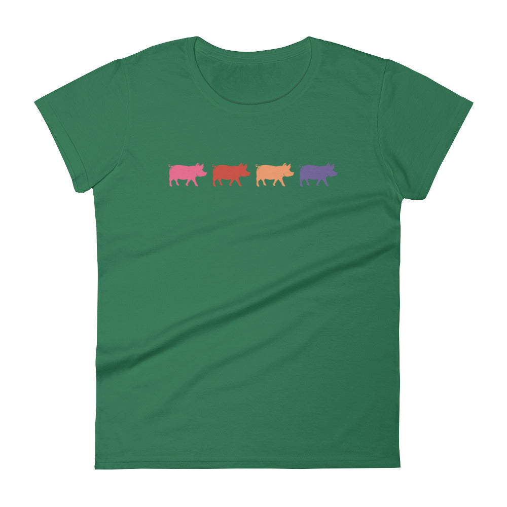 Pig Silhouette Women's T-shirt