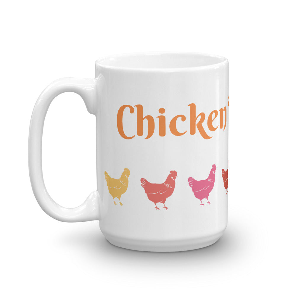 Chicken Whisperer Glossy White Coffee Mug
