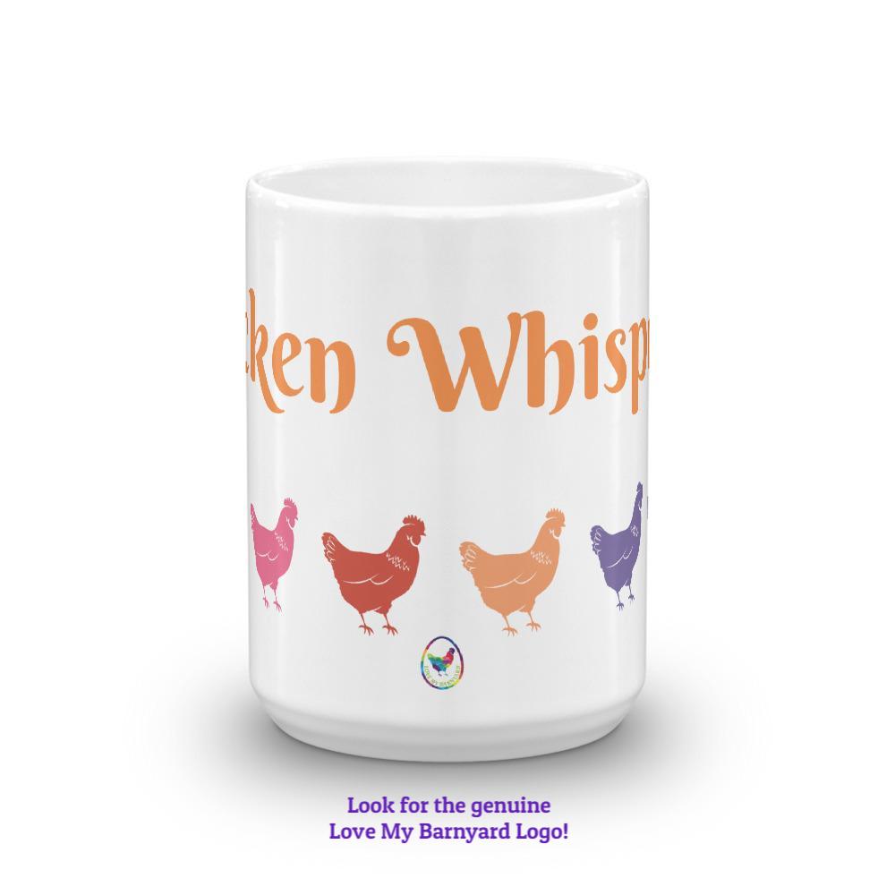 Chicken Whisperer Glossy White Coffee Mug