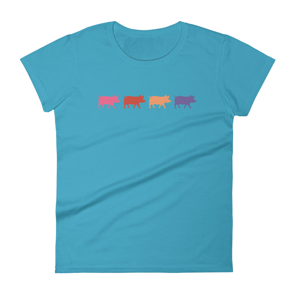Pig Silhouette Women's T-shirt