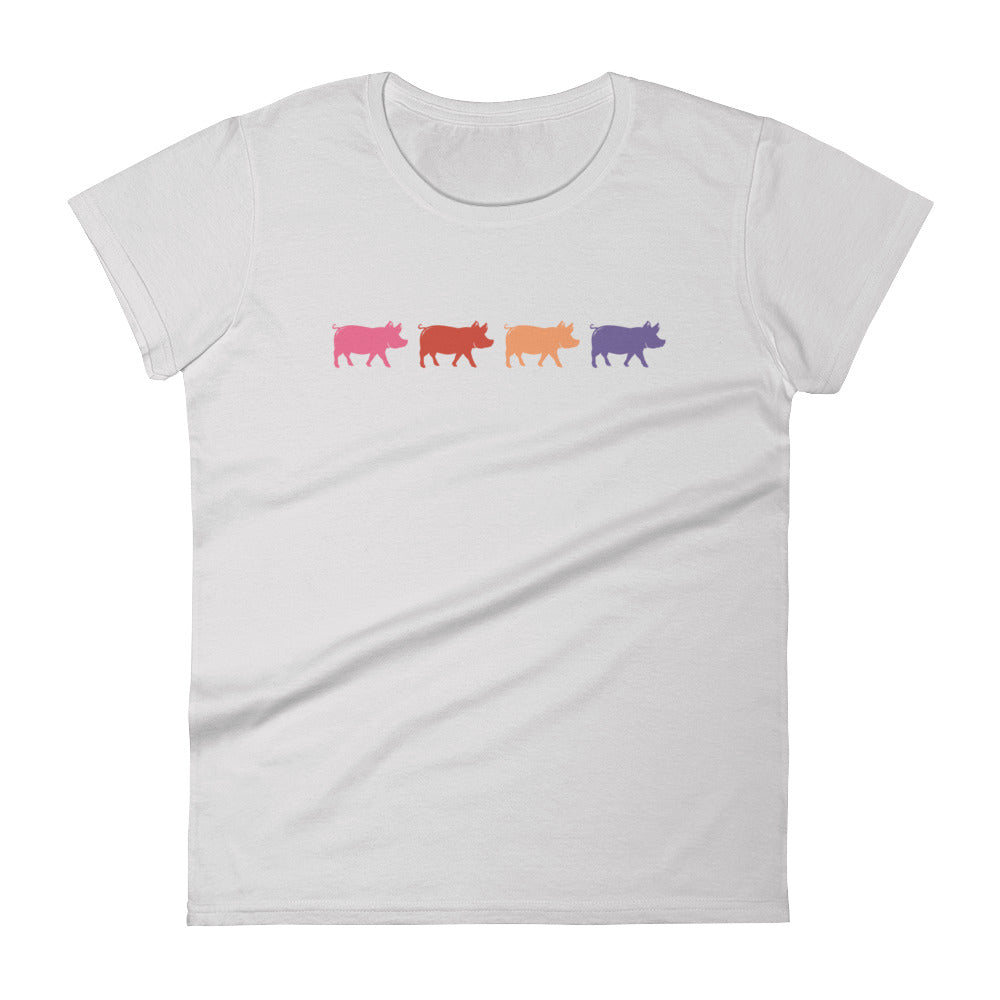 Pig Silhouette Women's T-shirt