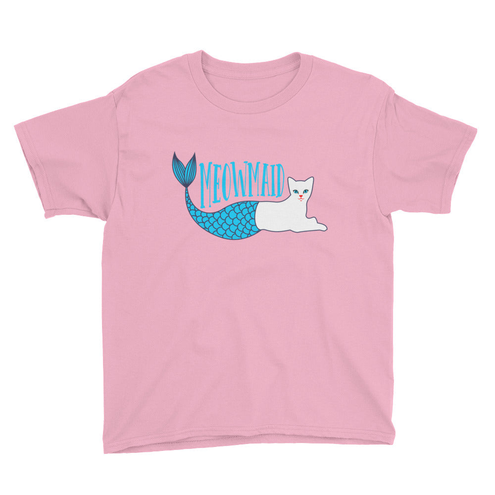 Meowmaid Kids' Soft Cotton Tee