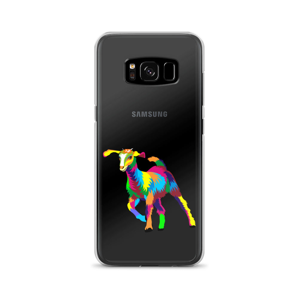 Painted Goat Samsung Phone Cases