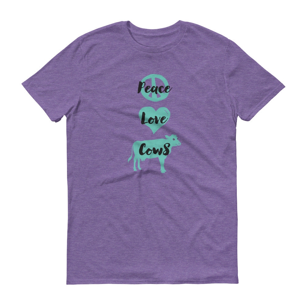 Peace Love Cows Men's T-Shirt