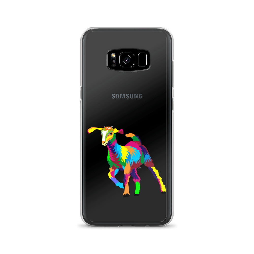 Painted Goat Samsung Phone Cases