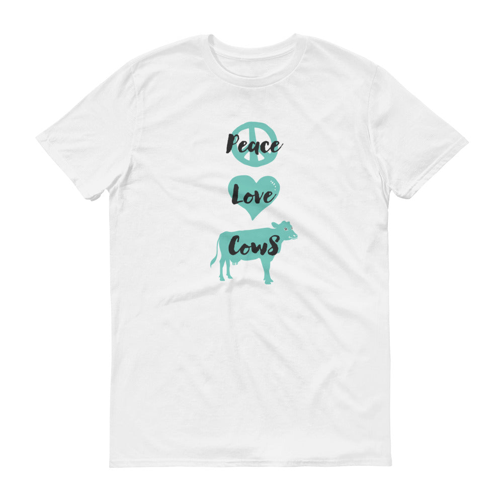 Peace Love Cows Men's T-Shirt