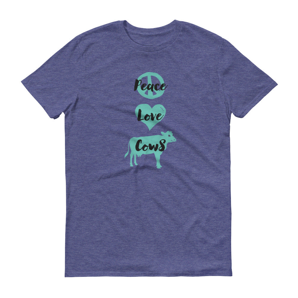 Peace Love Cows Men's T-Shirt