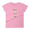 Peace Love Cats Women's T-shirt