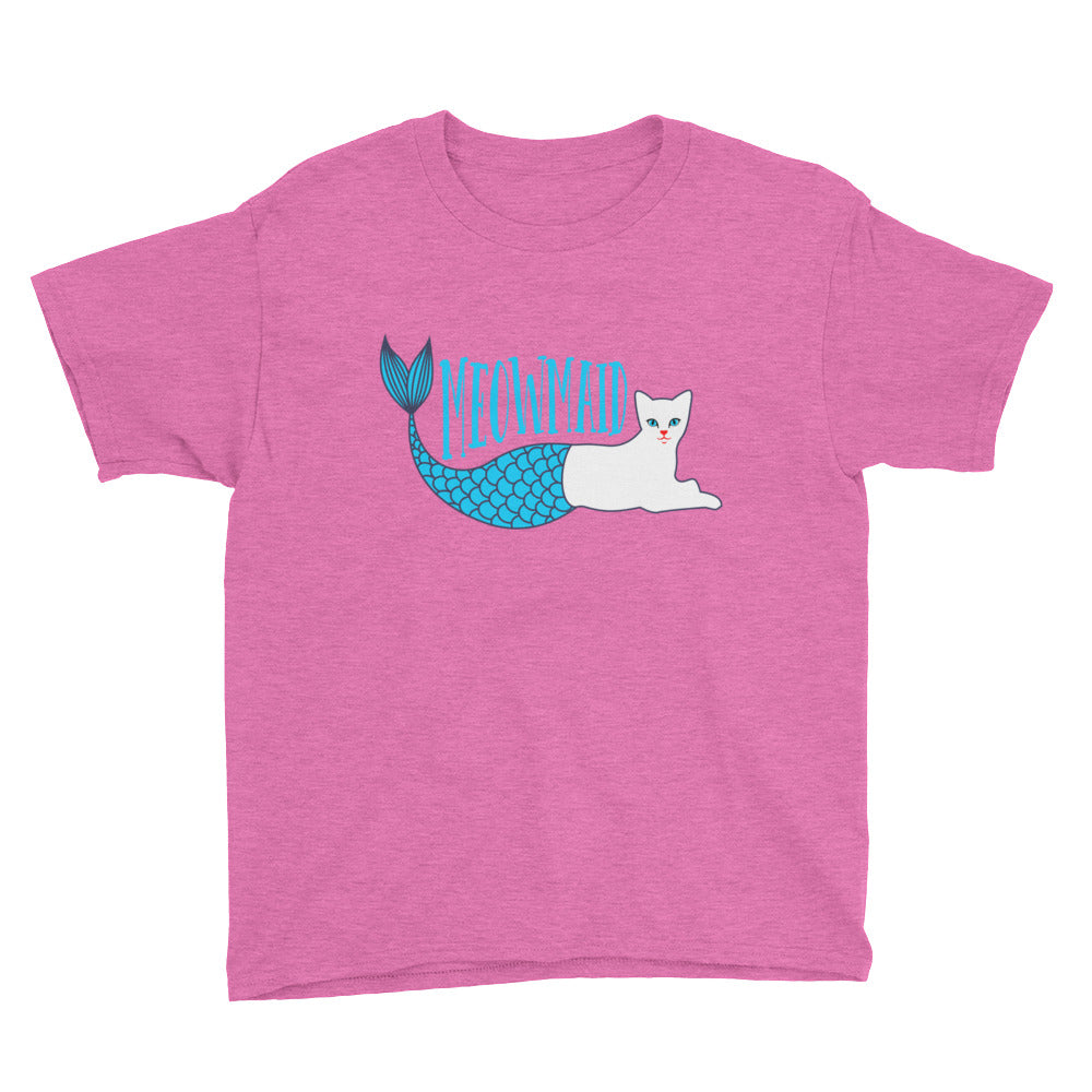 Meowmaid Kids' Soft Cotton Tee
