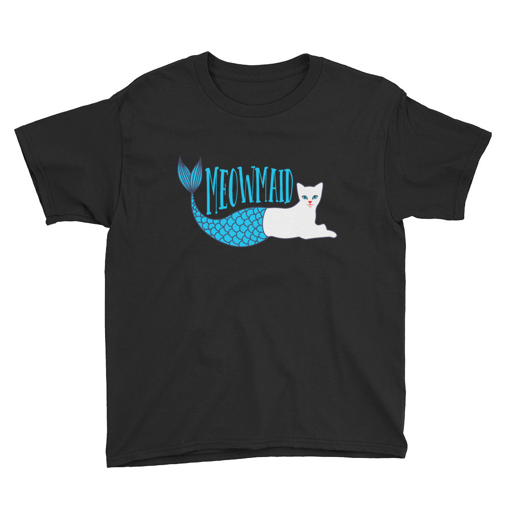 Meowmaid Kids' Soft Cotton Tee