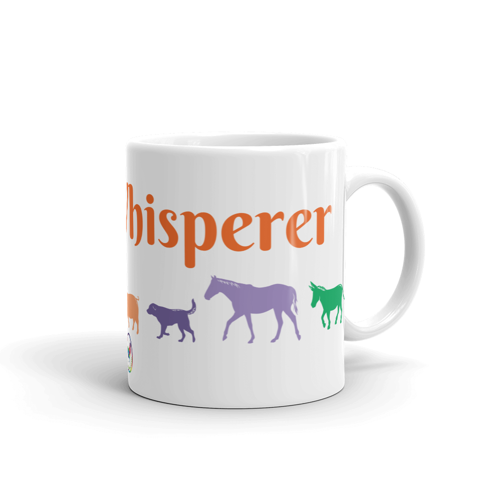 Farm Whisperer Glossy White Coffee Mug