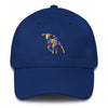 Painted Goat Embroidered Twill Cap - American Made