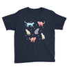 Gingham Cats Kids' Soft Cotton Tee