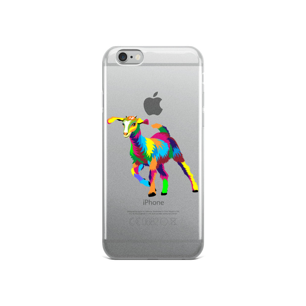 Painted Goat iPhone Cases