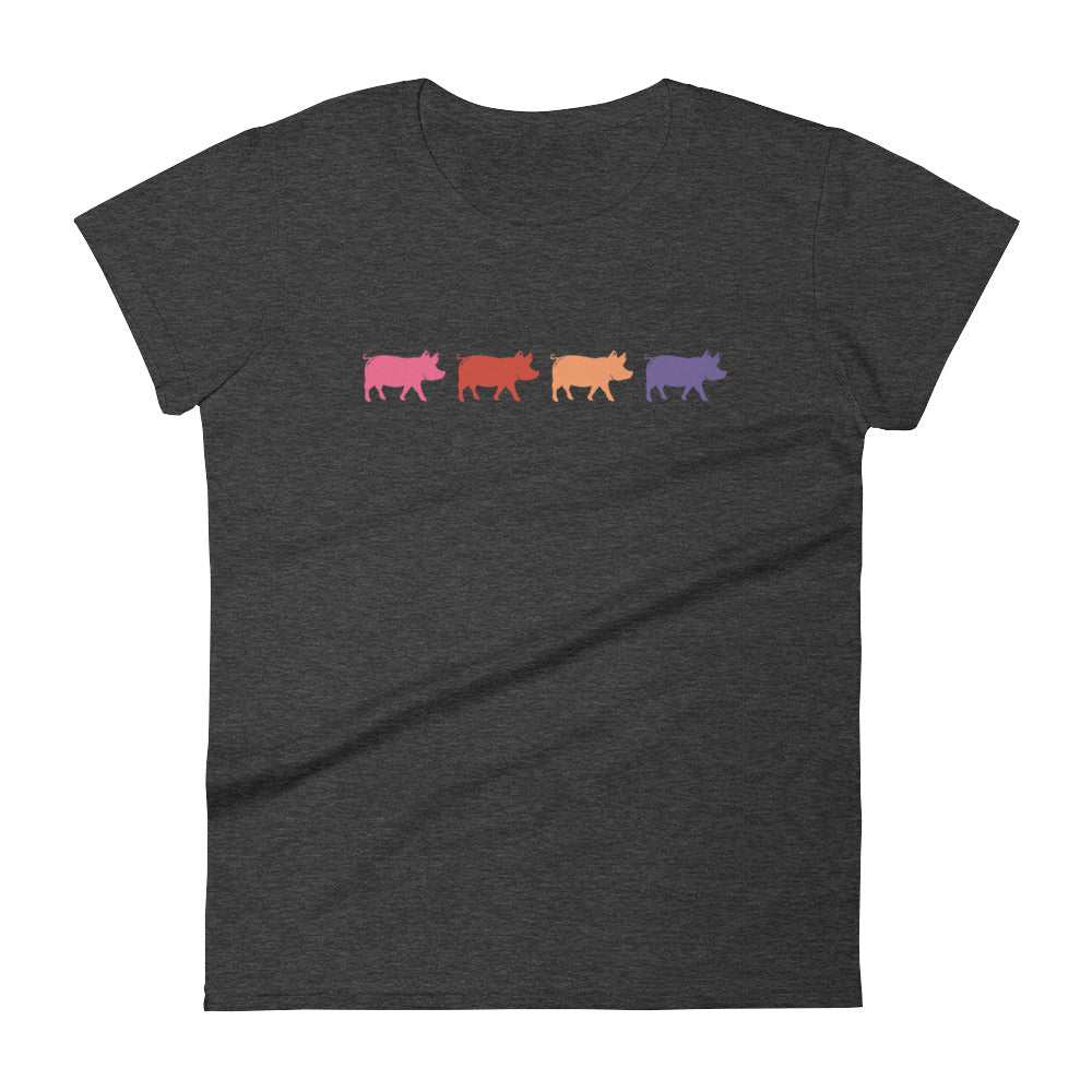 Pig Silhouette Women's T-shirt