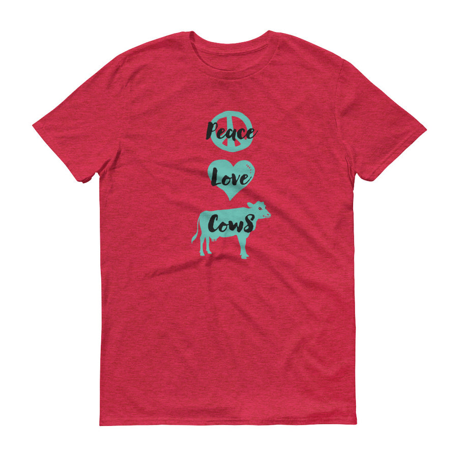 Peace Love Cows Men's T-Shirt