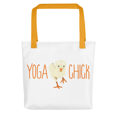 Yoga Chick Tote Bag